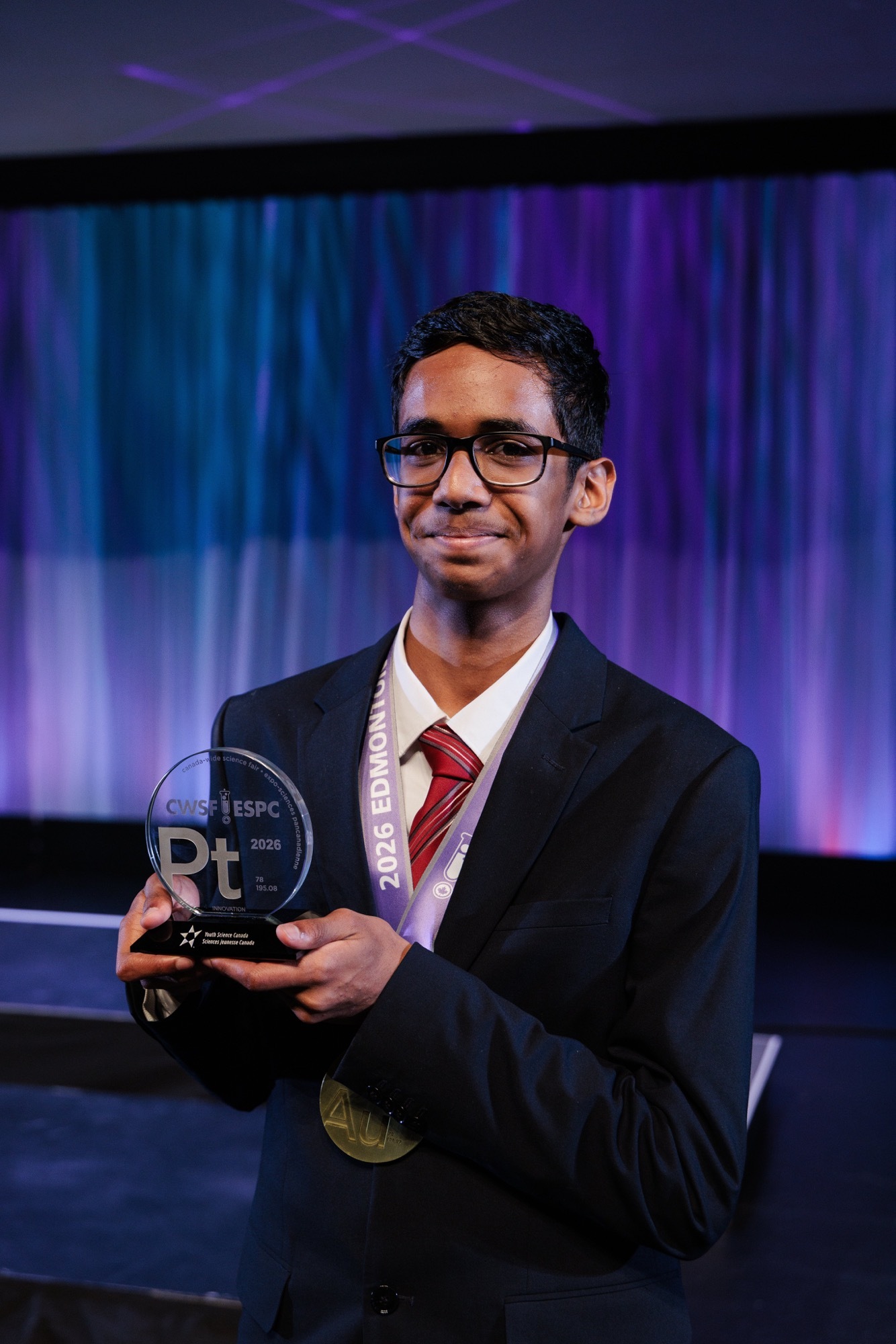 Siddharth Rajesh R Awards - Canada-Wide Science Fair